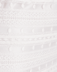 Hand Beaded Lace Pencil Skirt