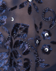 Beaded Velvet Maxi Shirt