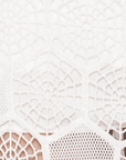 Beaded Mesh Pencil Skirt
