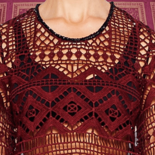 Bohemian Embroidered Top