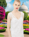 Crochet Beaded Fringe Top
