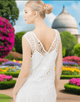 Crochet Beaded Fringe Top