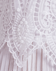 Maxi Skirt with Paisley Embroidery