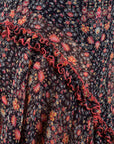 Asymmetrical Printed Dress