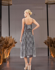 Elegant Crochet Weave Dress