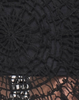 Spiderweb Woven Skirt with Delicate Fringes