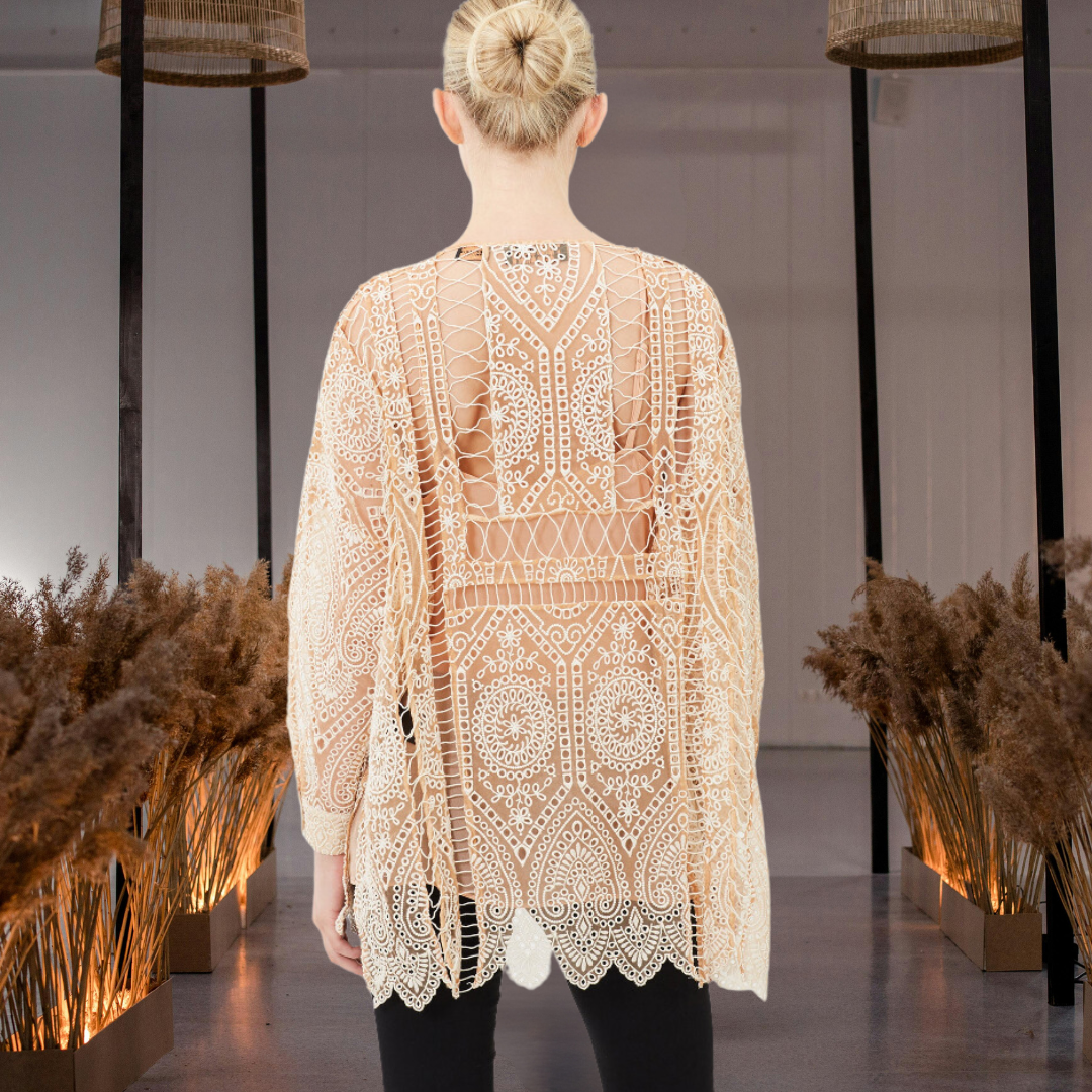 Crochet Weave Bohemian Top