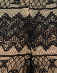 Hand Beaded Lace Pants