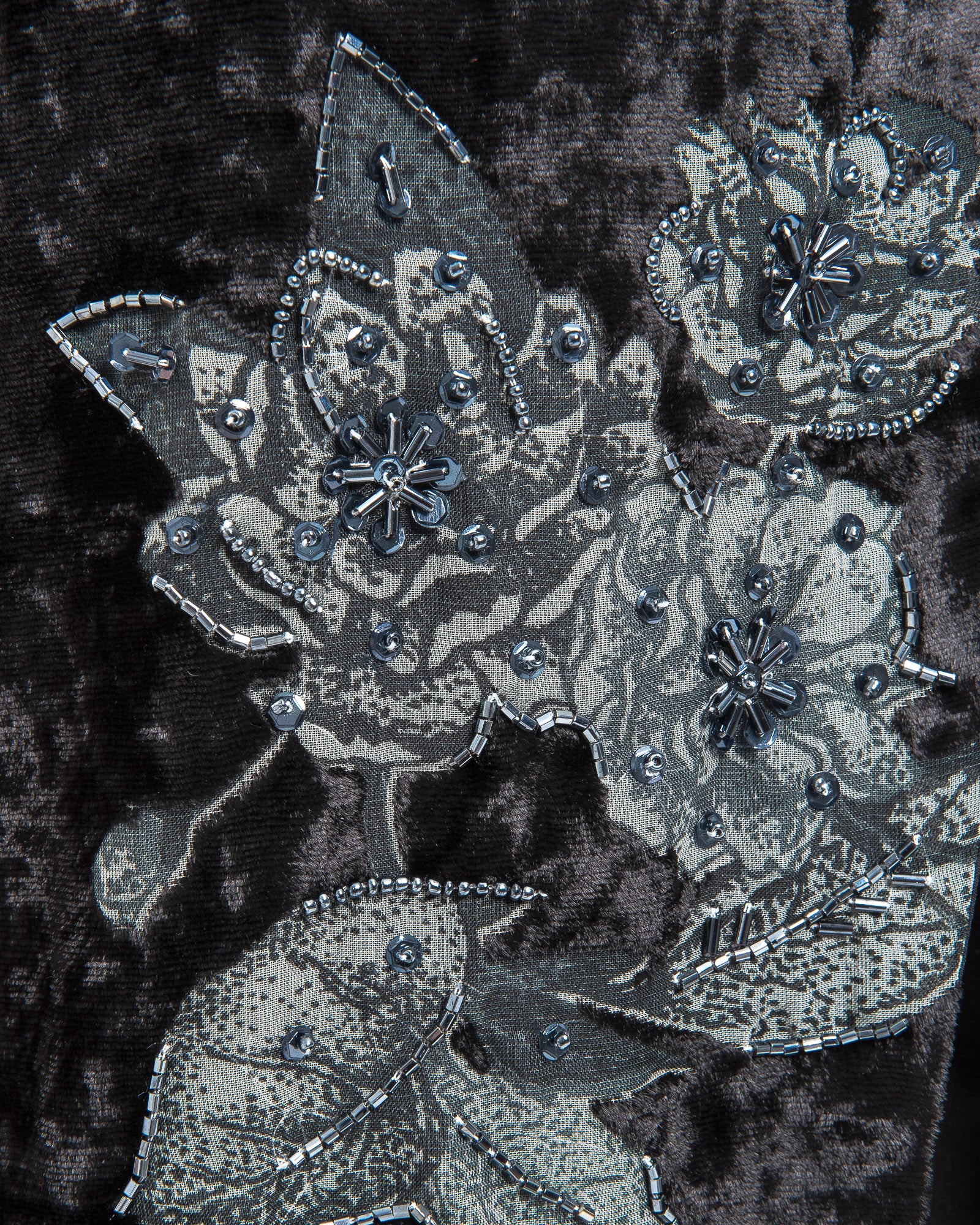 Velvet Crossover Wrap Top