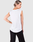 Printed Muscle Sleeveless T-Shirt